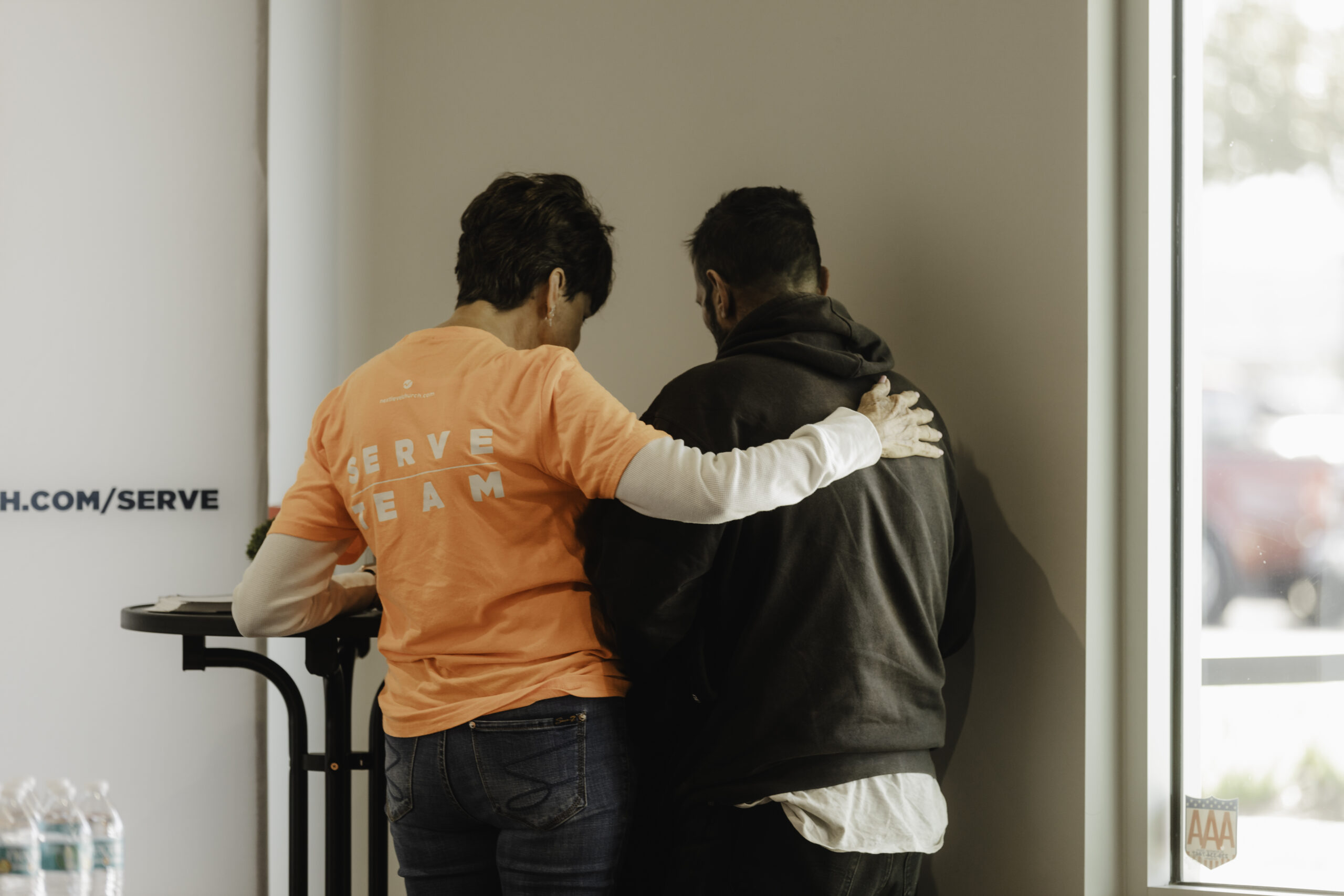Volunteers with the Homeless Coalition